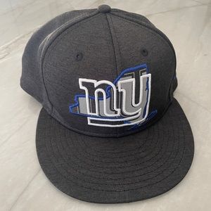 NY New York Giants Fitted 7.5 Cap / Hat